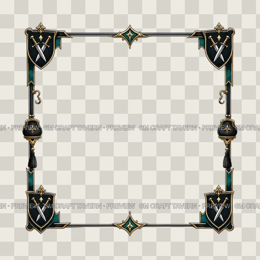 Border 80 top-down token preview
