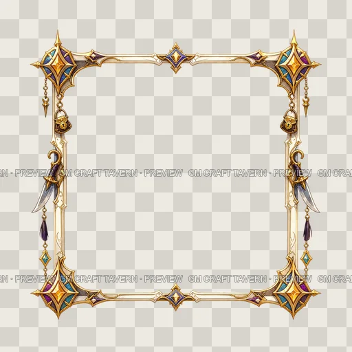 Border 84 top-down token preview