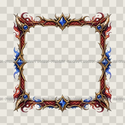 Border 63 top-down token preview