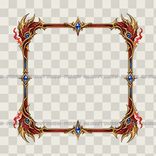 Border 74 top-down token preview