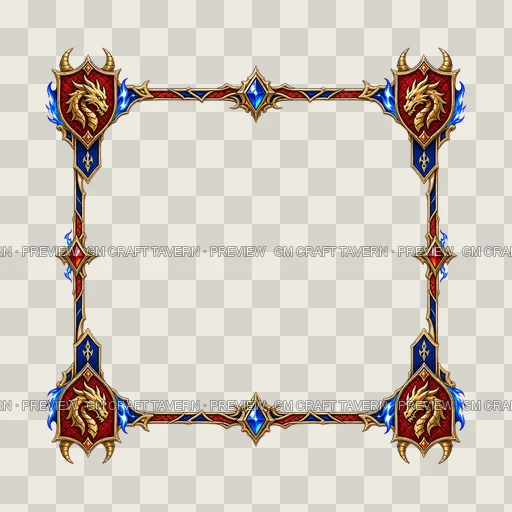 Border 80 top-down token preview