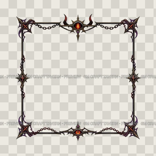 Border 58 top-down token preview