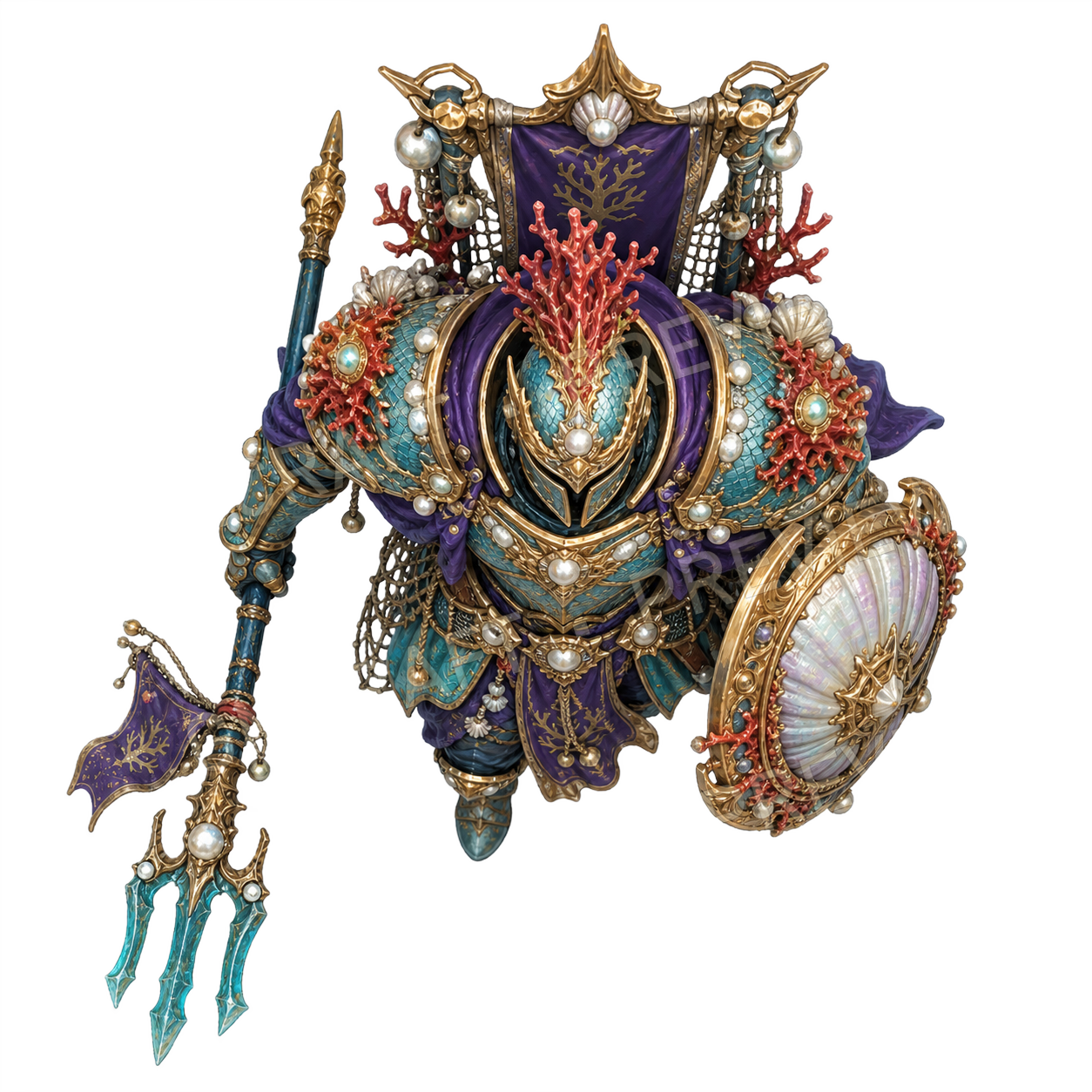 Tidal Lancer top-down token preview