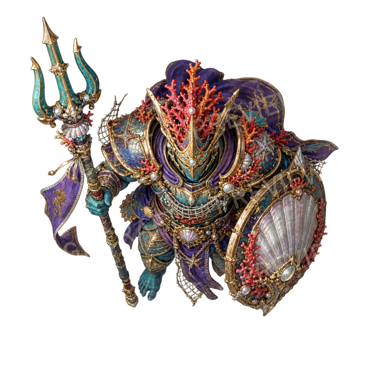Seastone Bombardier top-down token preview