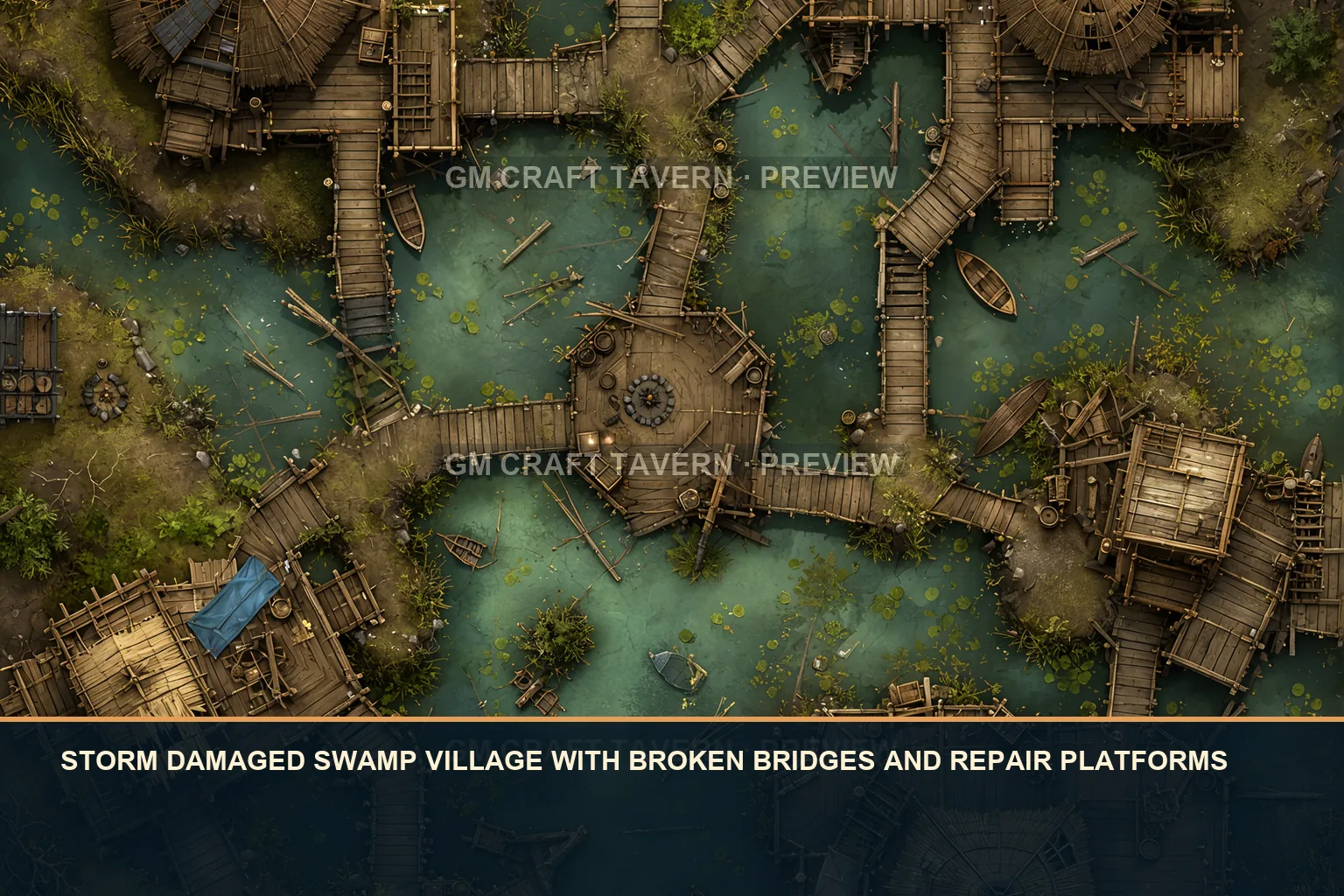 Swamp Villages & Boardwalk Settlements product preview 2