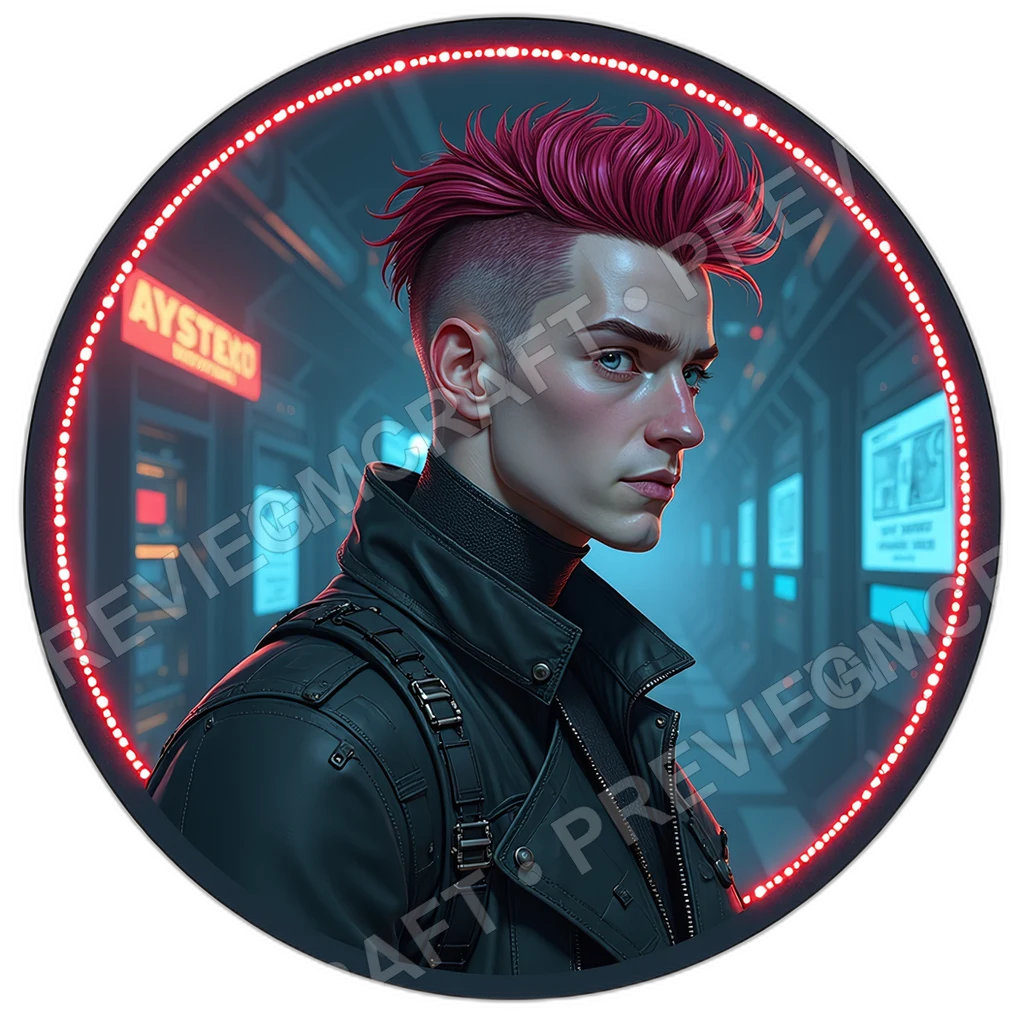 Android Courier Model, Appears Male, Translucent Dermis, Adaptive Facial Matrix, Serial Barcode Under Collar, Soft Servo Whirr, Synths, ,Adult,1.8,, , 0001 top-down token preview