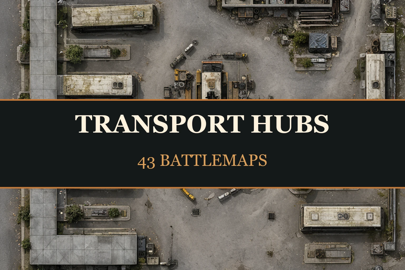 Transport hubs — 43 Battlemaps