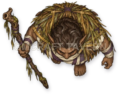 Durg Reedvale - Druid top-down token preview