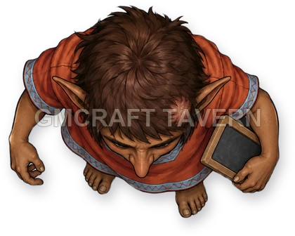 Grom Deepgrove - Villager top-down token preview