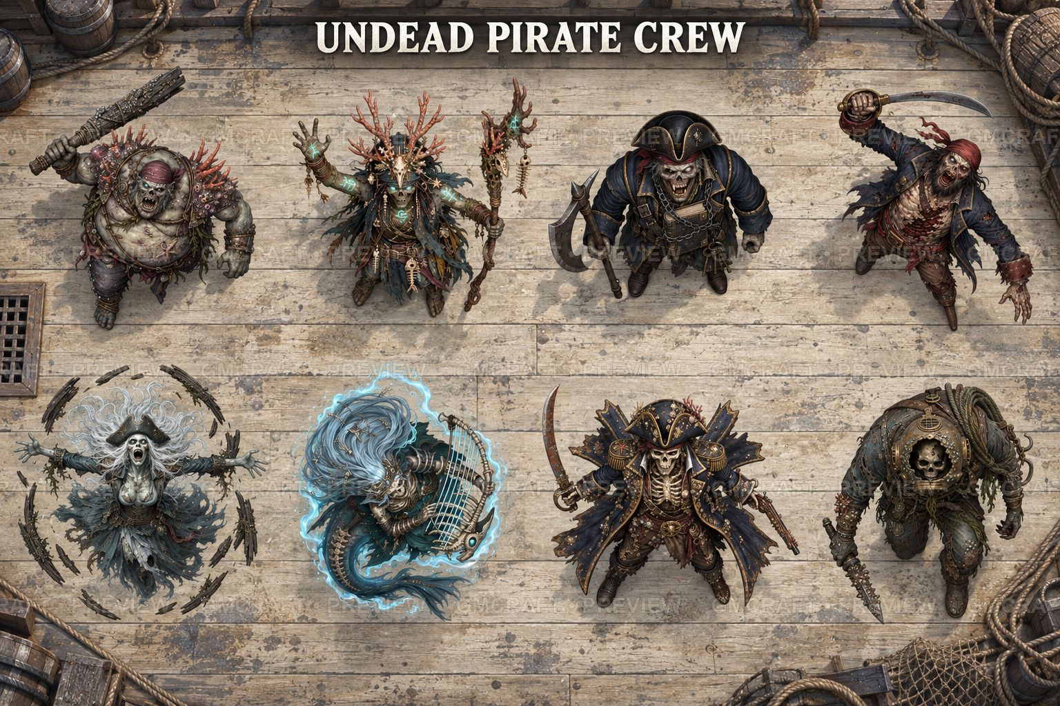 Undead Pirate Crew product preview 3
