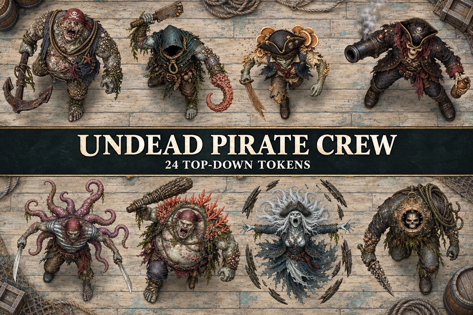 Undead Pirate Crew product preview