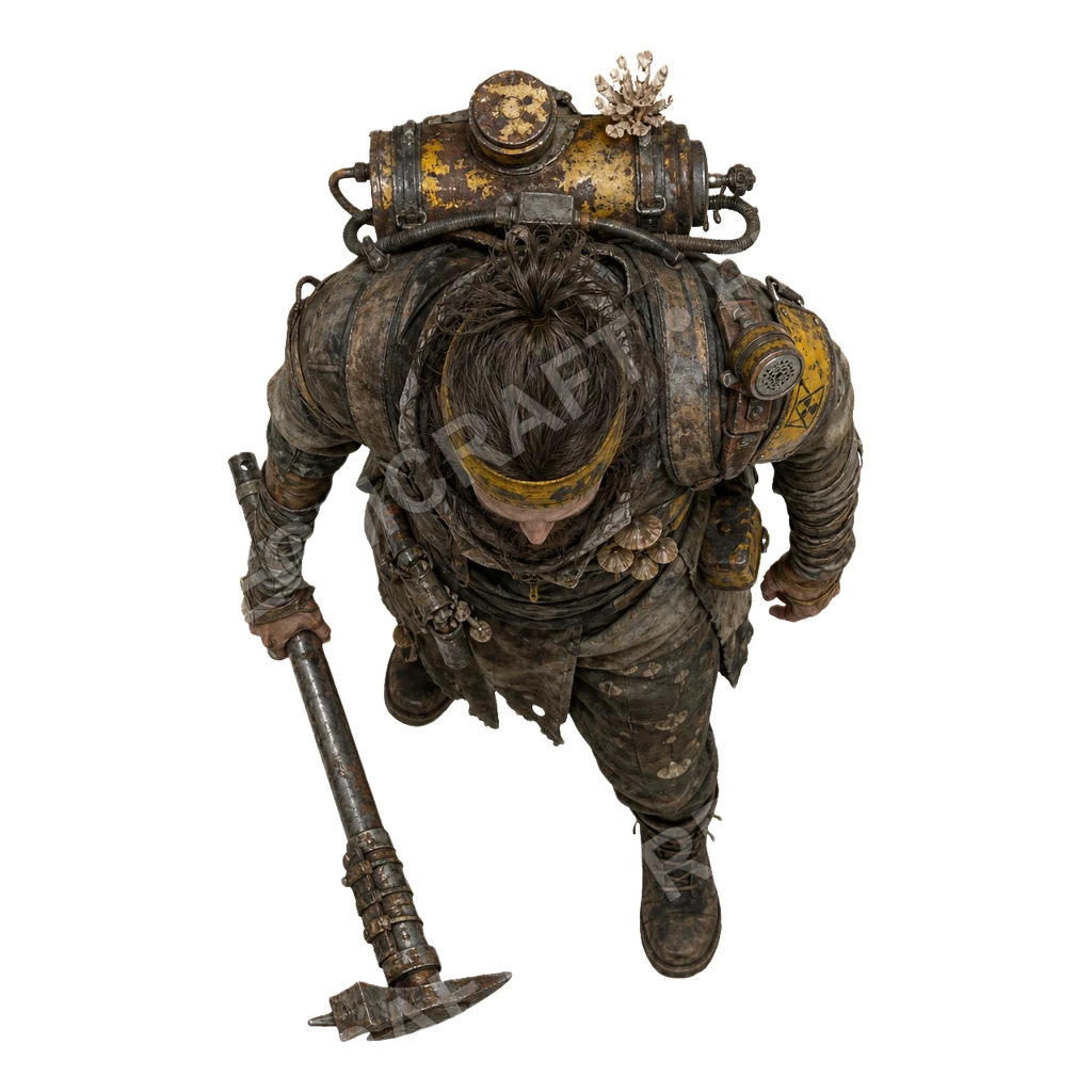 Underground Dwellers 10 top-down token preview