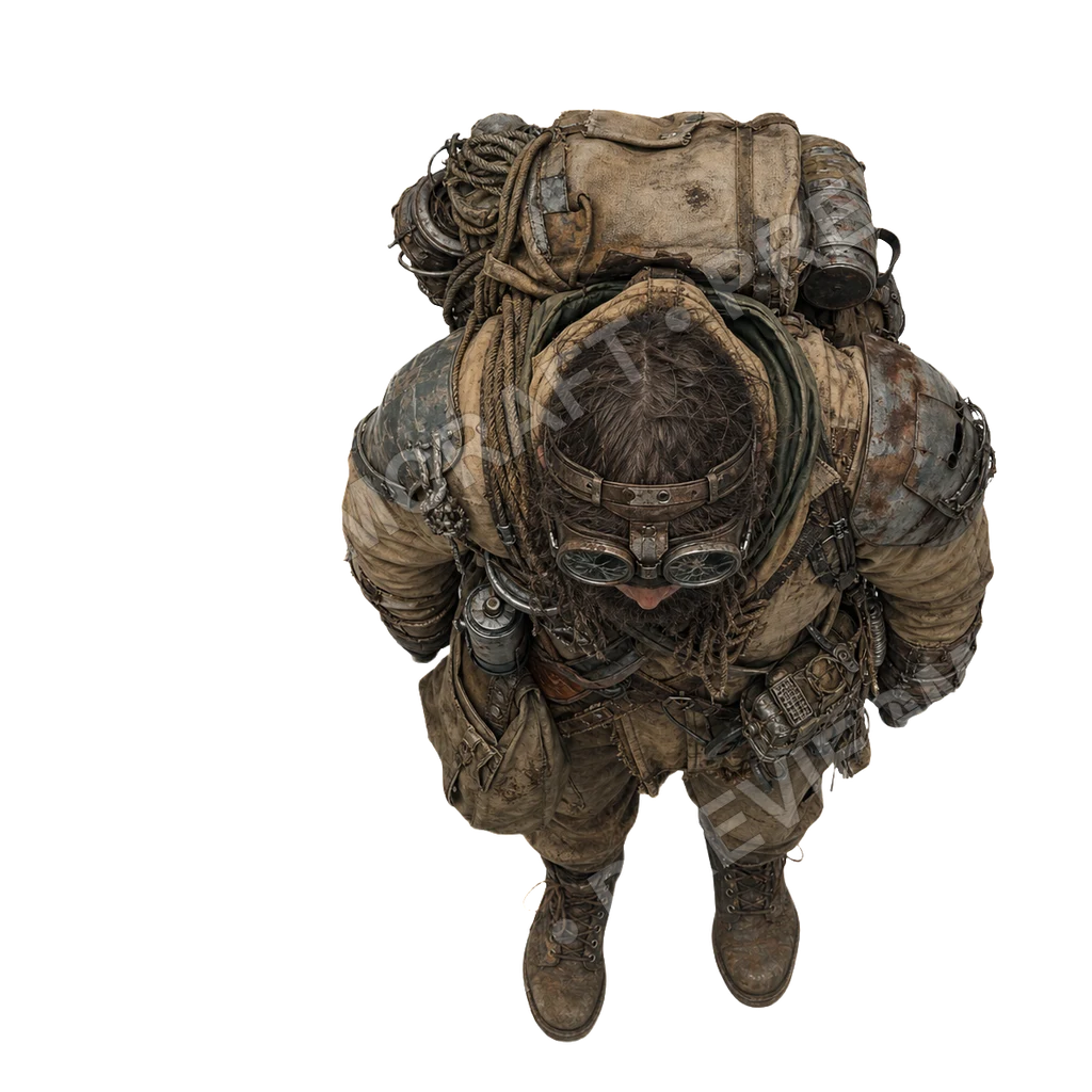 Underground Dwellers 19 top-down token preview
