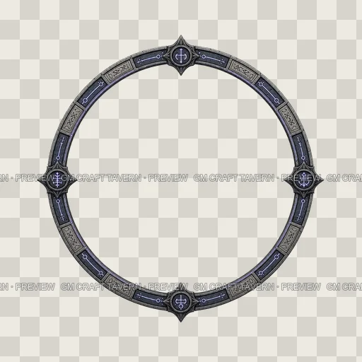 Border 09 top-down token preview