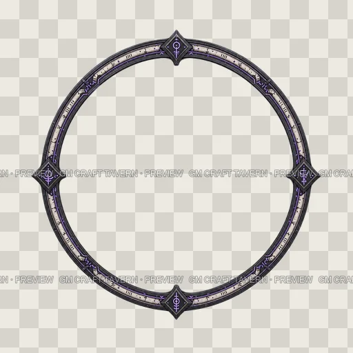 Border 15 top-down token preview
