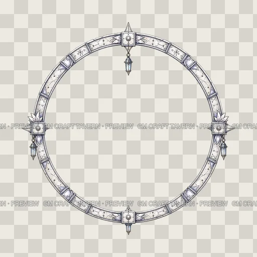Border 18 top-down token preview