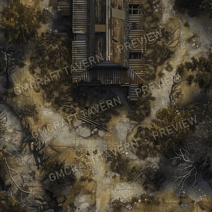 Rangers Rest A Rem battlemap preview