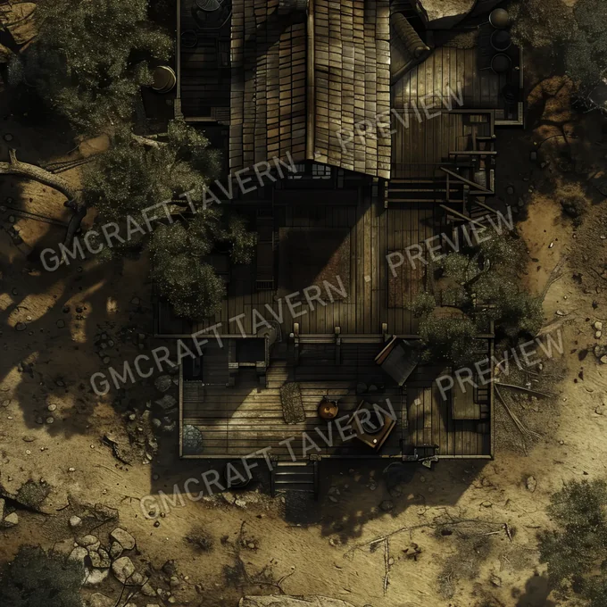 Rangers Rest A Rem battlemap preview