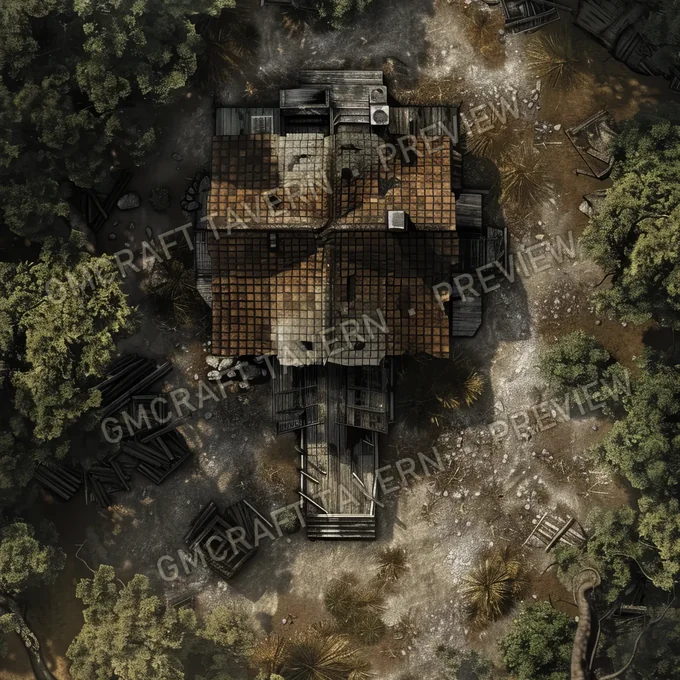 Rangers Rest A Rem battlemap preview