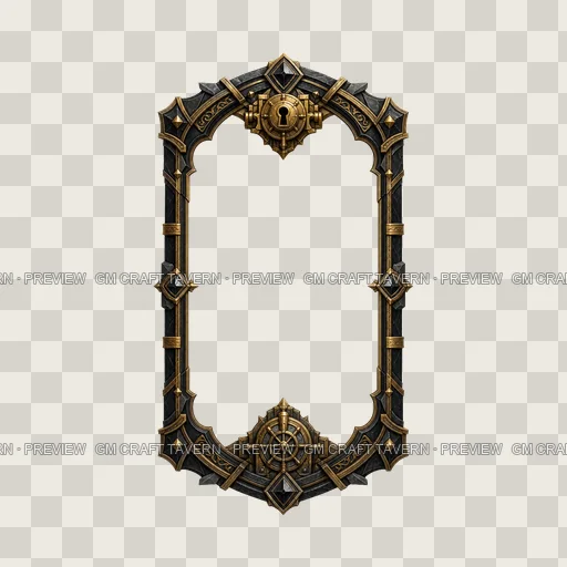 Border 25 top-down token preview