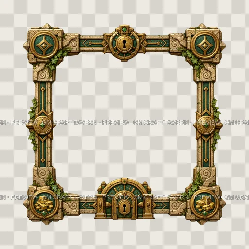 Border 33 top-down token preview