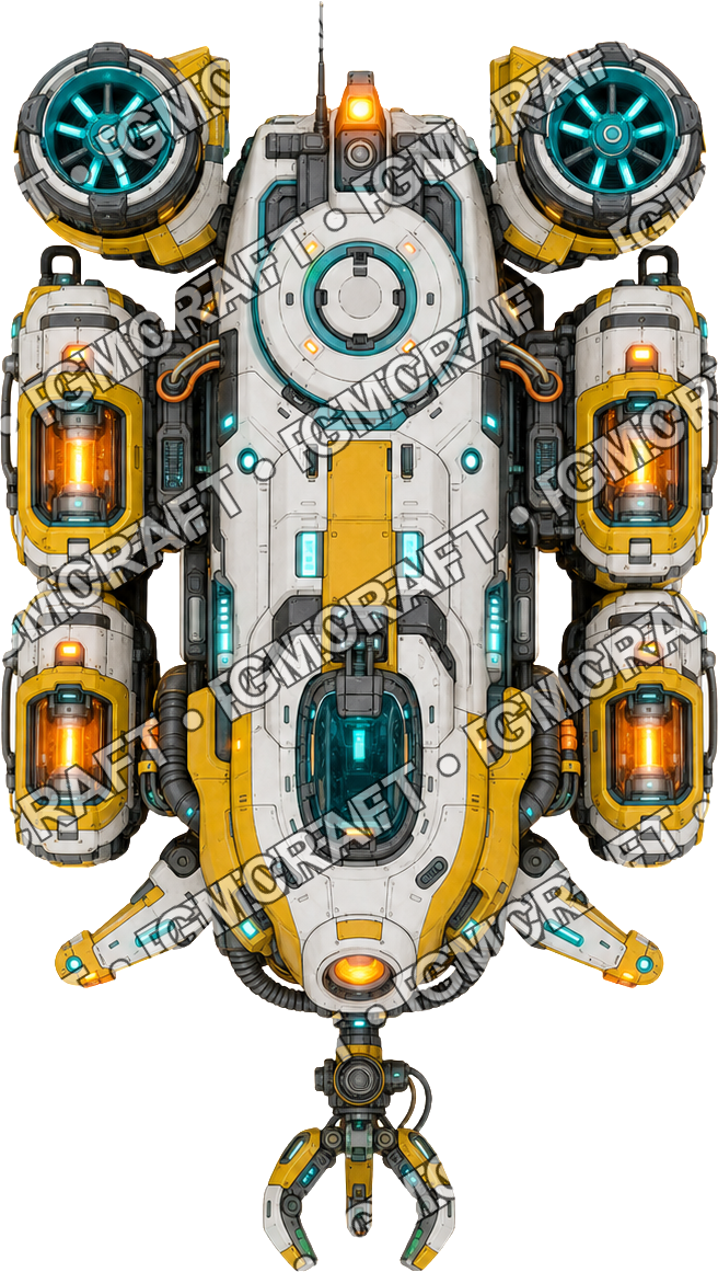 Aperçu du token vu du dessus de la skiff Arcwake