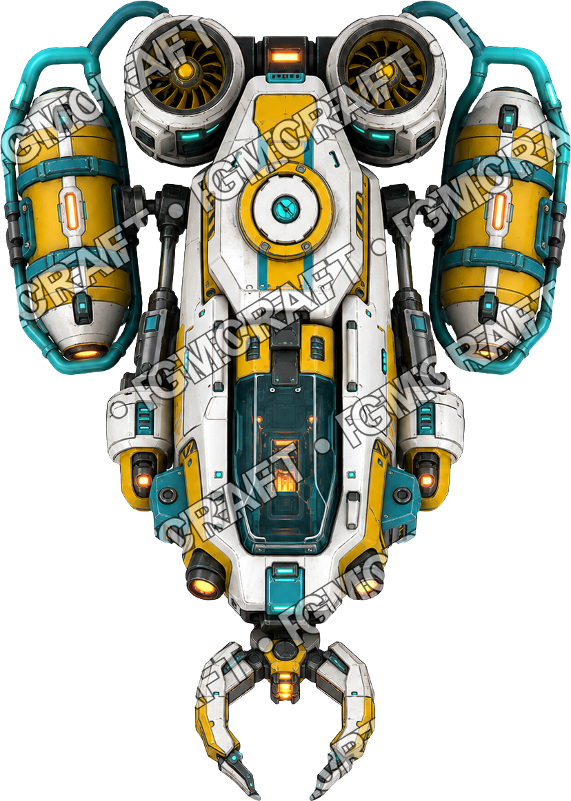 Aperçu du token vu du dessus : Stormbuoy Skiff