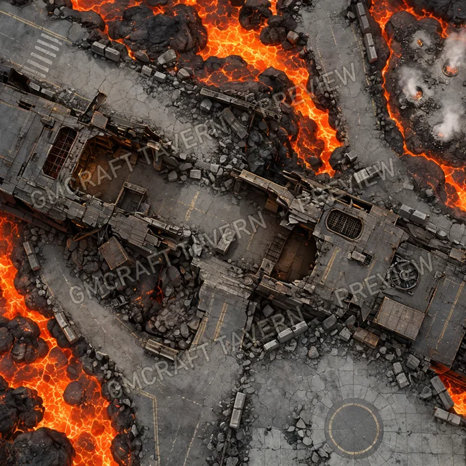 Aperçu de la battlemap Pa 40 18