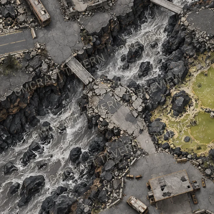 Aperçu de la battlemap Pa 40 25