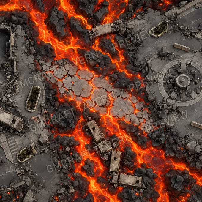 Aperçu de la battlemap Pa 40 28