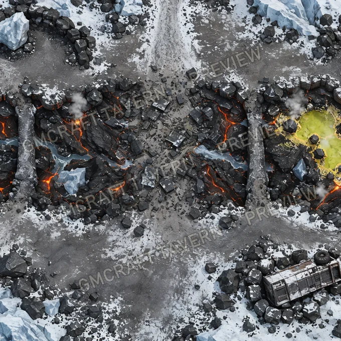 Aperçu de la battlemap Pa 40 30