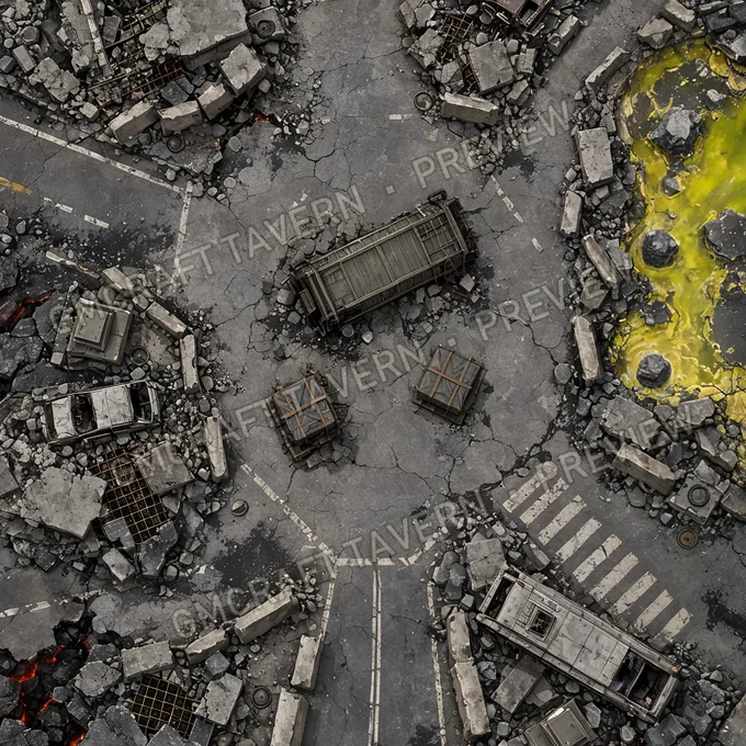 Aperçu de la battlemap Pa 40 33