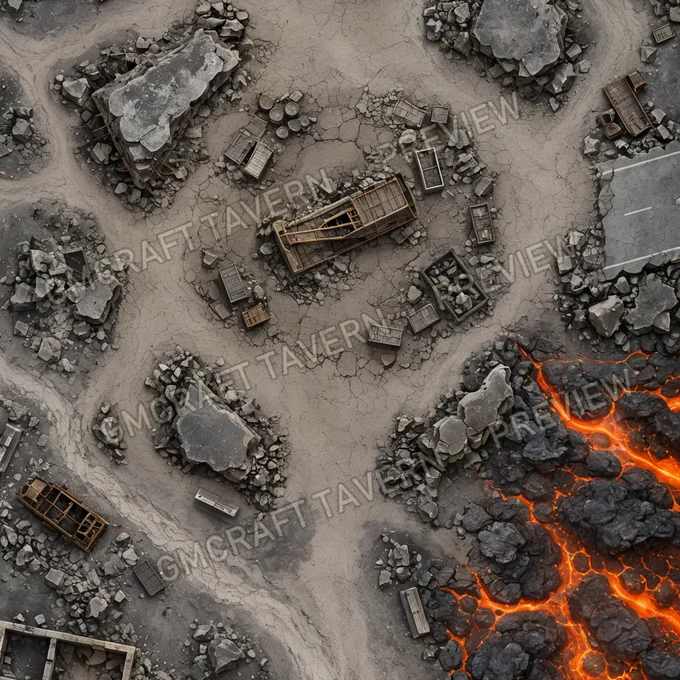 Aperçu de la battlemap Pa 40 35