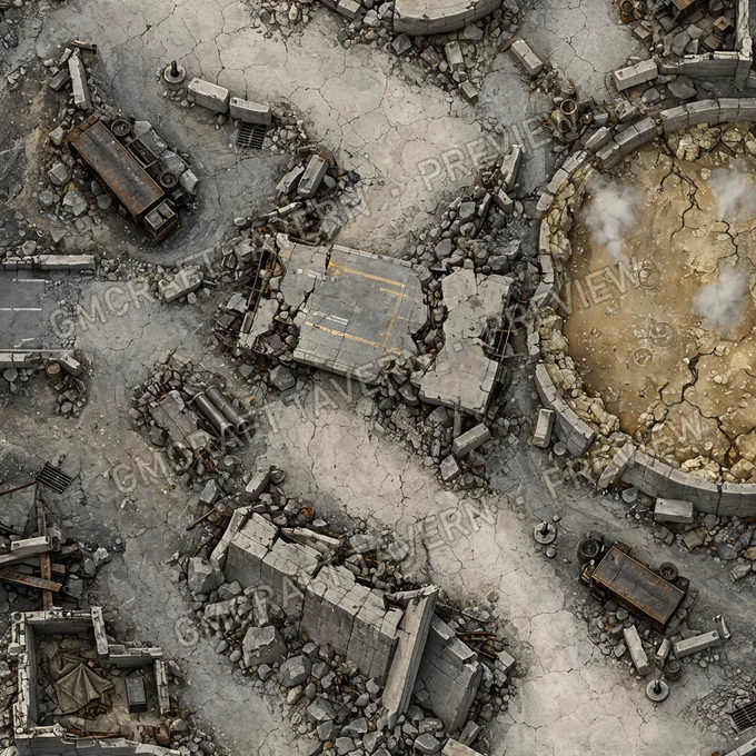 Aperçu de la battlemap Pa 40 45
