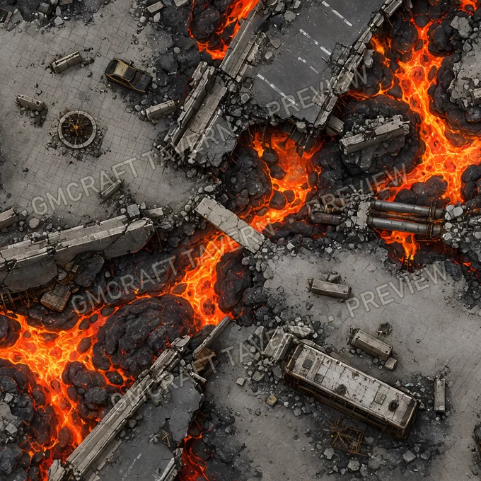 Aperçu de la battlemap Pa 40 48