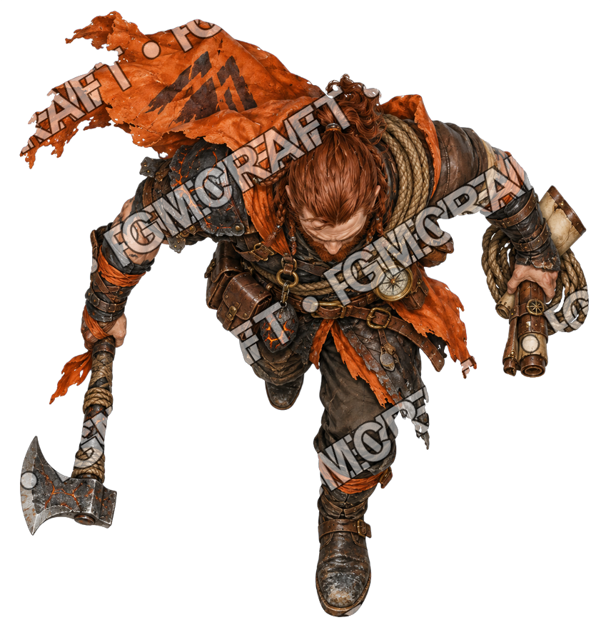 Pirate Ocean 0789 Explorer Strength Topdown Token top-down token preview