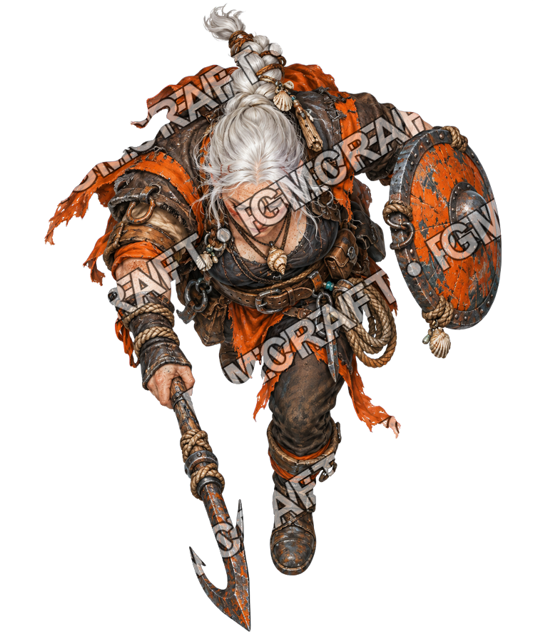 Pirate Ocean 0793 Thief Strength Topdown Token top-down token preview