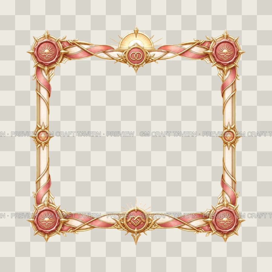 Vow Borders product preview 10