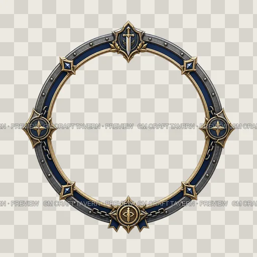 Border 14 top-down token preview