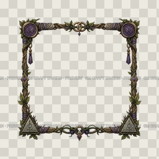 Border 30 top-down token preview