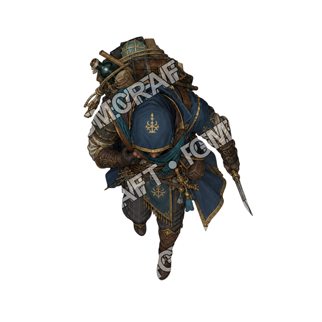 Floating Treasury Ship Smuggler Runner top-down token preview