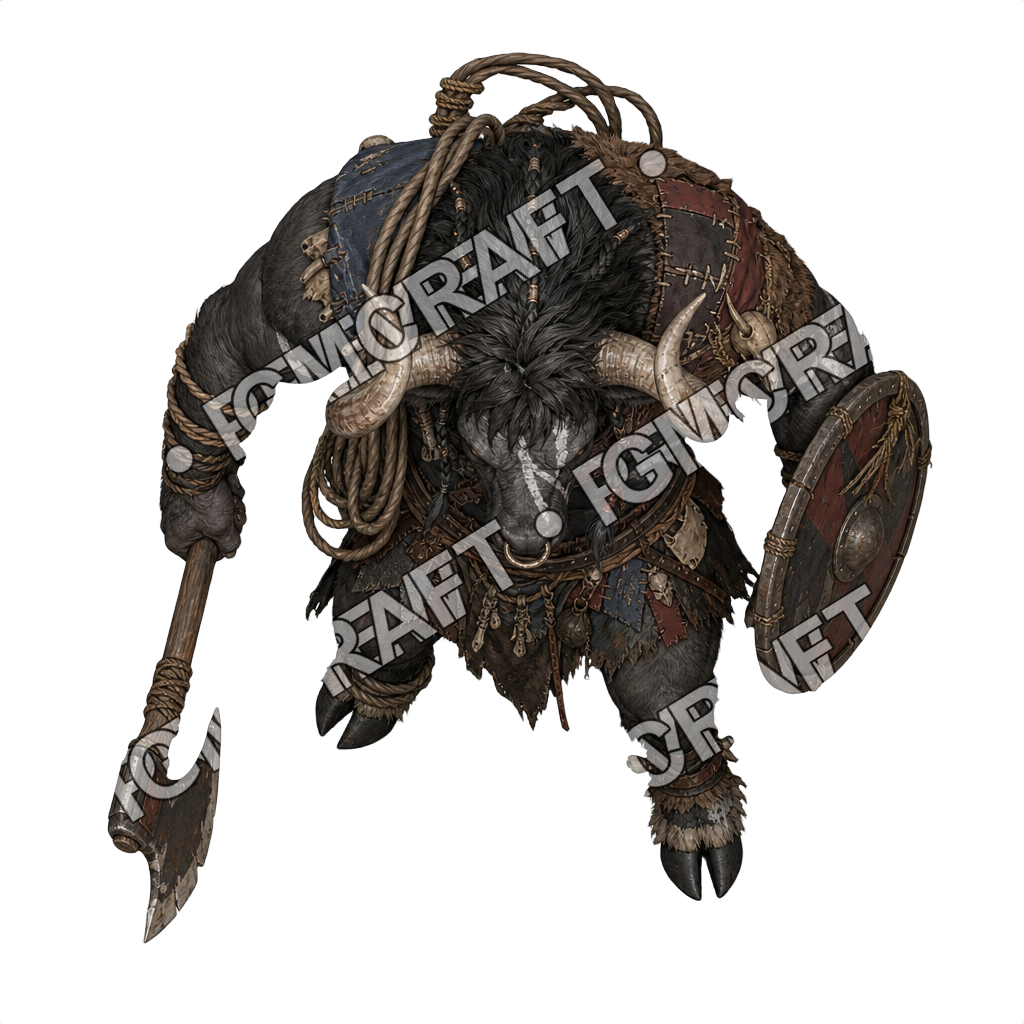 Heavy Minotaur Bireme Mast Climber Scout top-down token preview