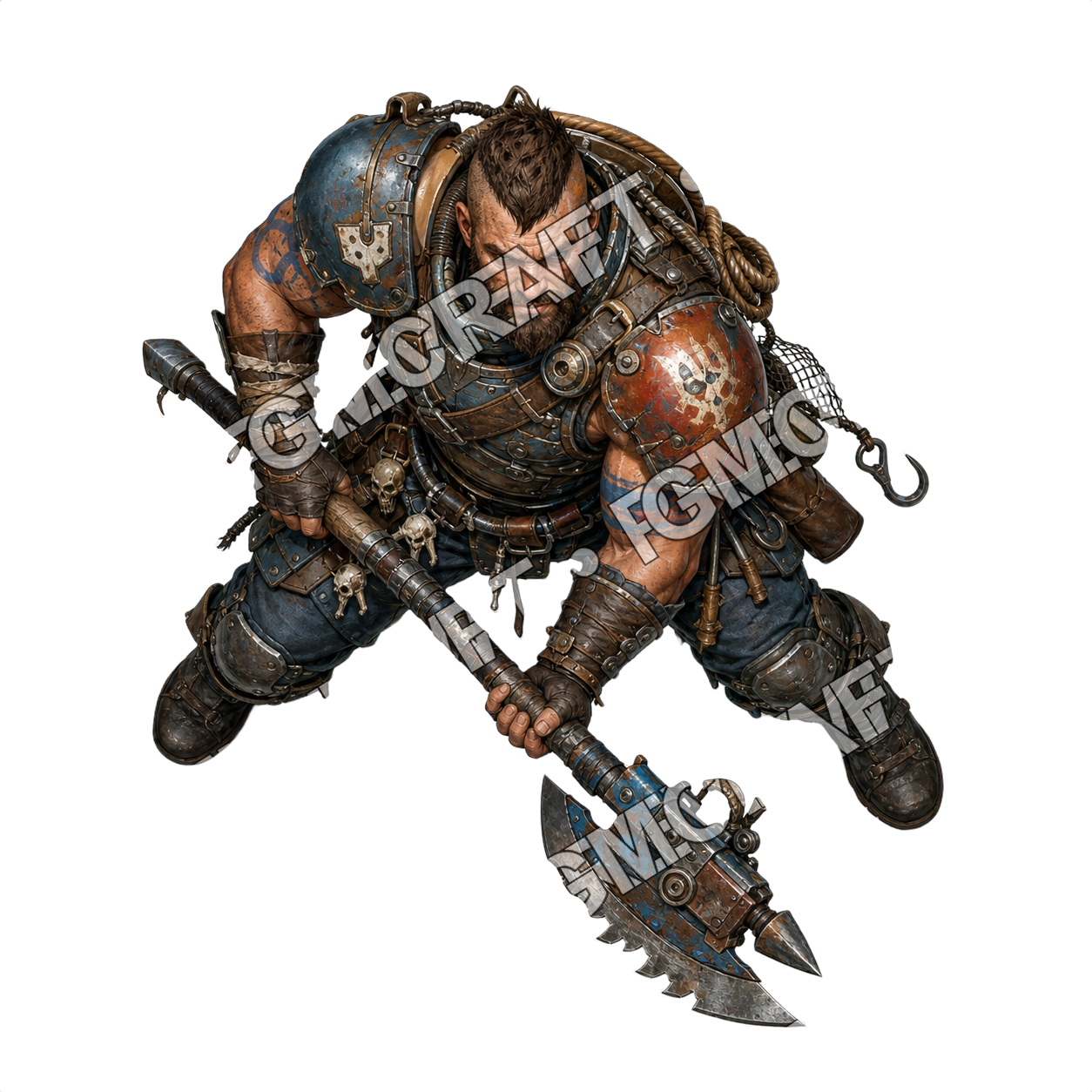Scavenger Junk Marine top-down token preview