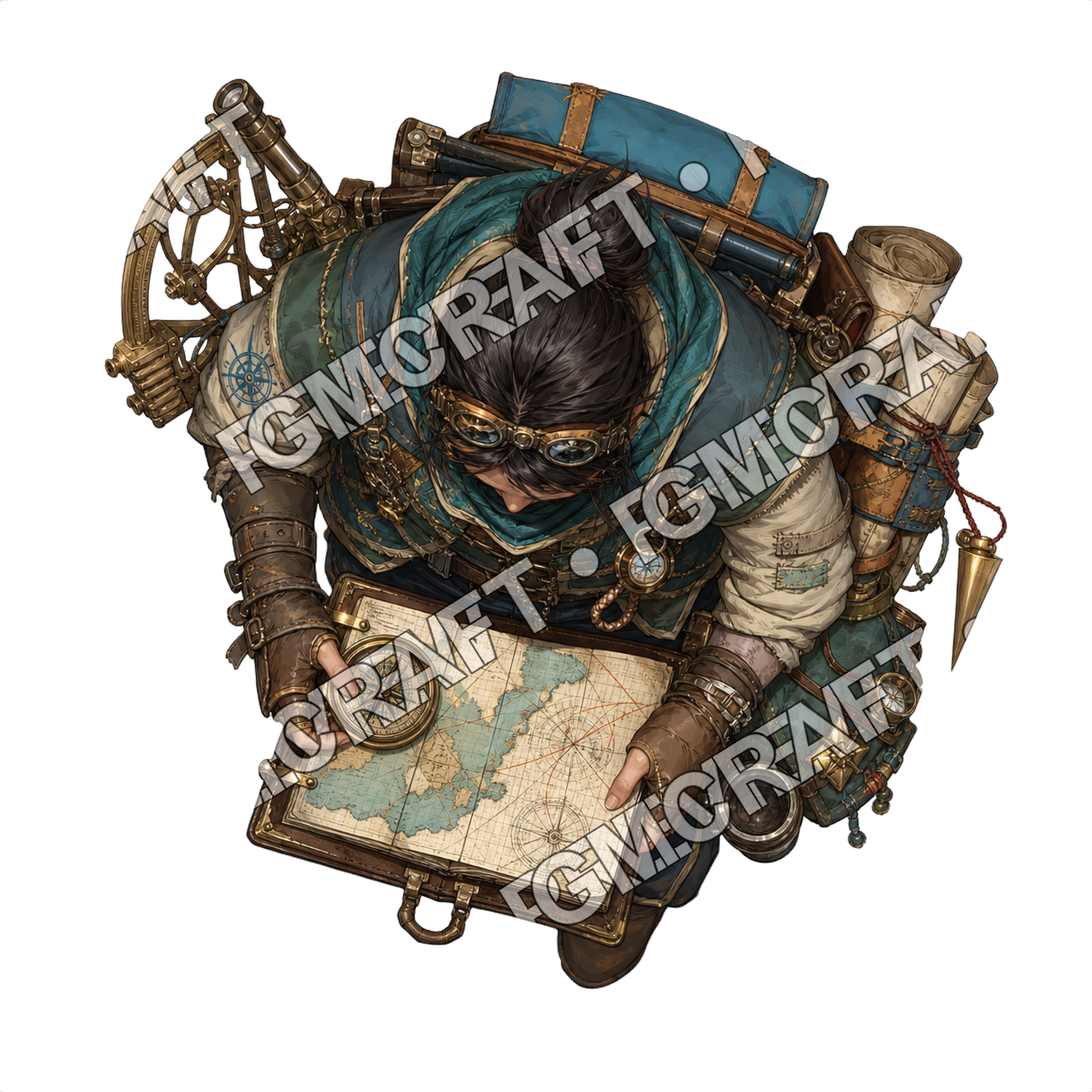 Scavenger Junk Navigator top-down token preview