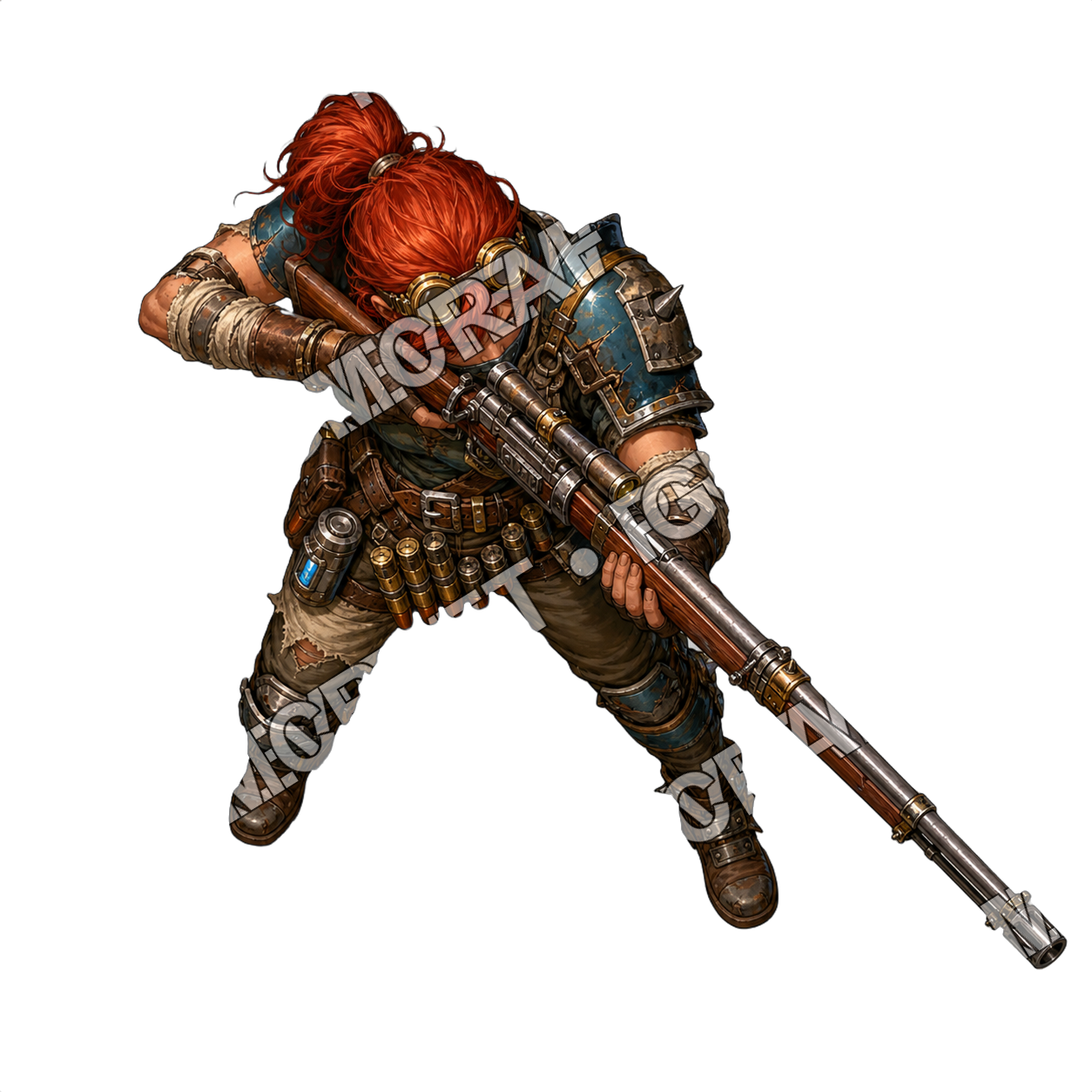 Scavenger Junk Sharpshooter top-down token preview