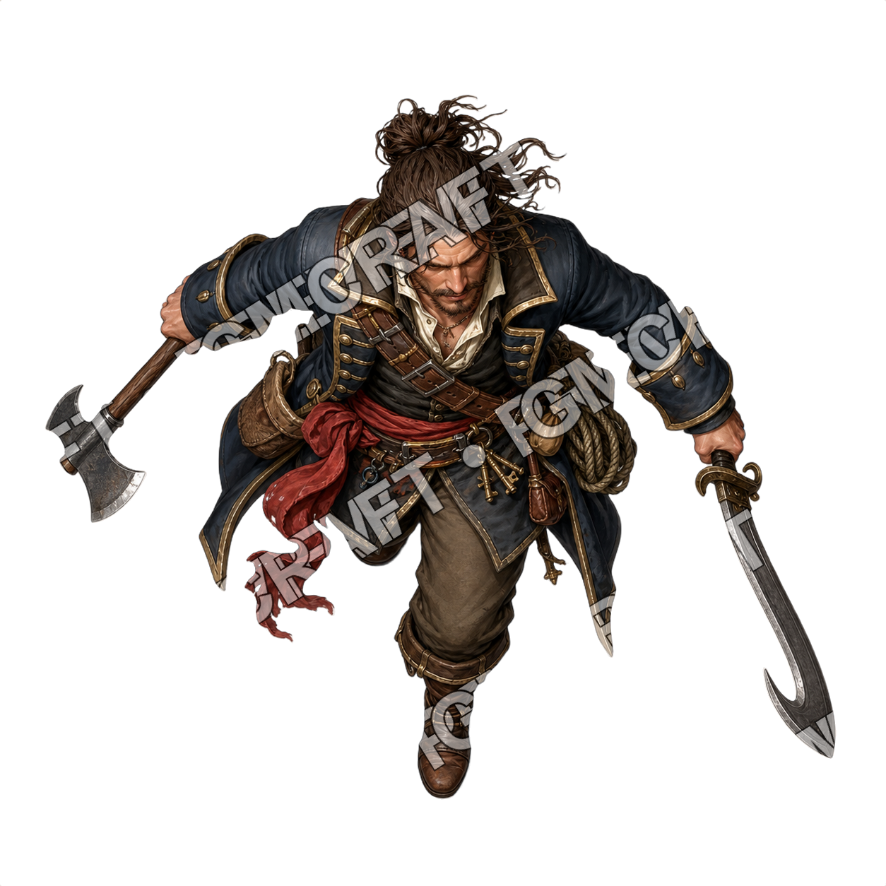 Supply Skiff First Mate top-down token preview