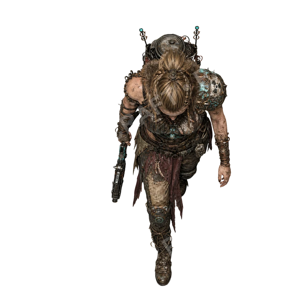 Warlords Lieutenants 32 top-down token preview