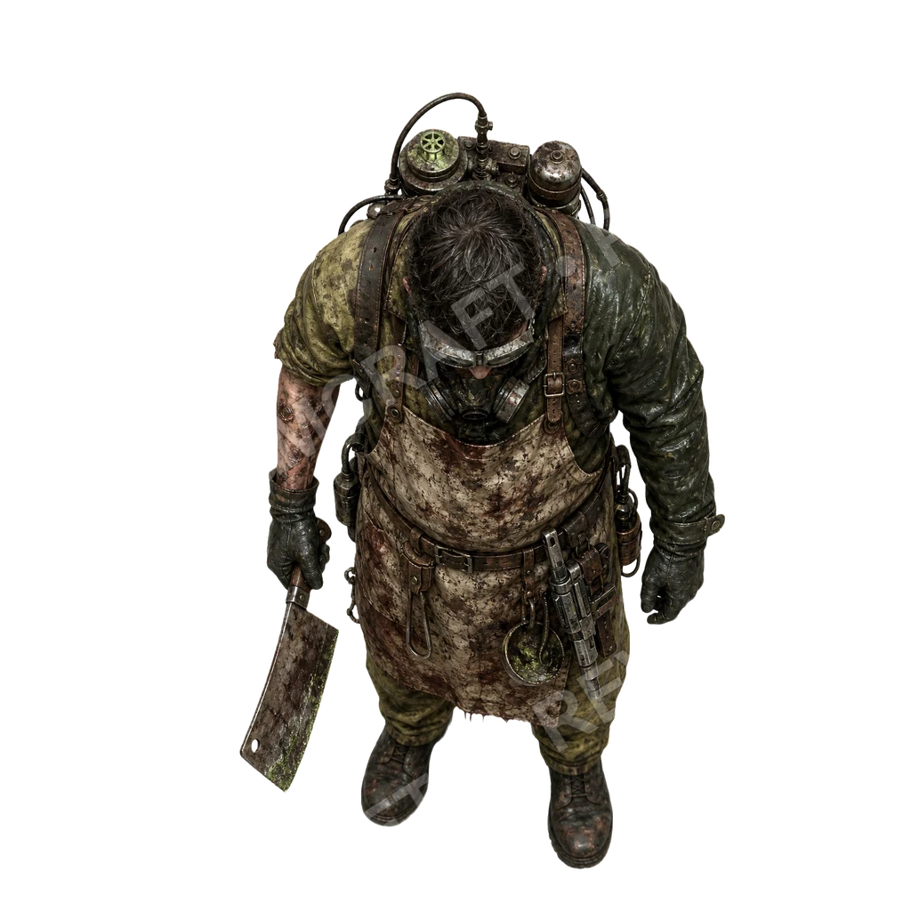 Wasteland Cannibals 24 top-down token preview