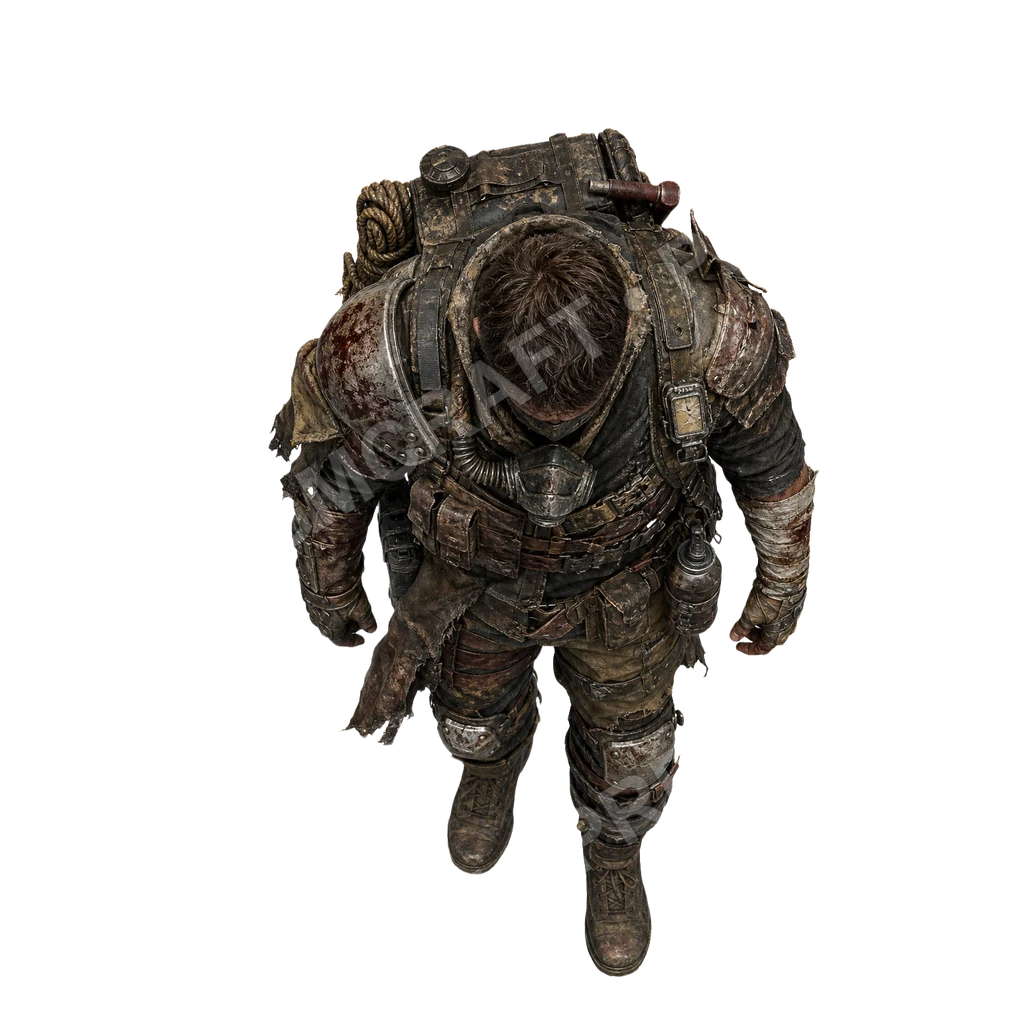 Wasteland Mercenaries 12 top-down token preview