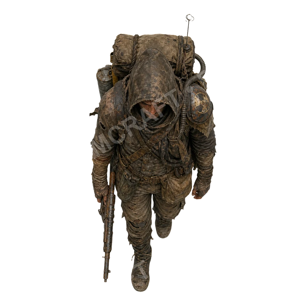 Wasteland Nomads 01 top-down token preview